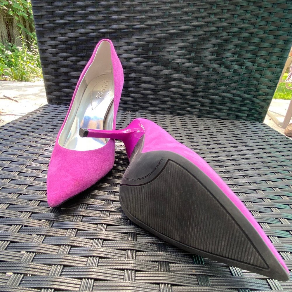 Guess Purple High Heel